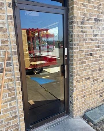 Door glass replacement